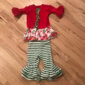 Girls Holiday 2pc Set